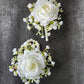 Beautiful faux wrist corsages and buttonholes for school balls, weddings and events. Located near Bayfair, we are your local Mount Maunganui and Papamoa florist. Same day flower delivery to Papamoa Mount Maunganui and Tauranga from our florist to you. Everbloom floral studio is your local friendly florist